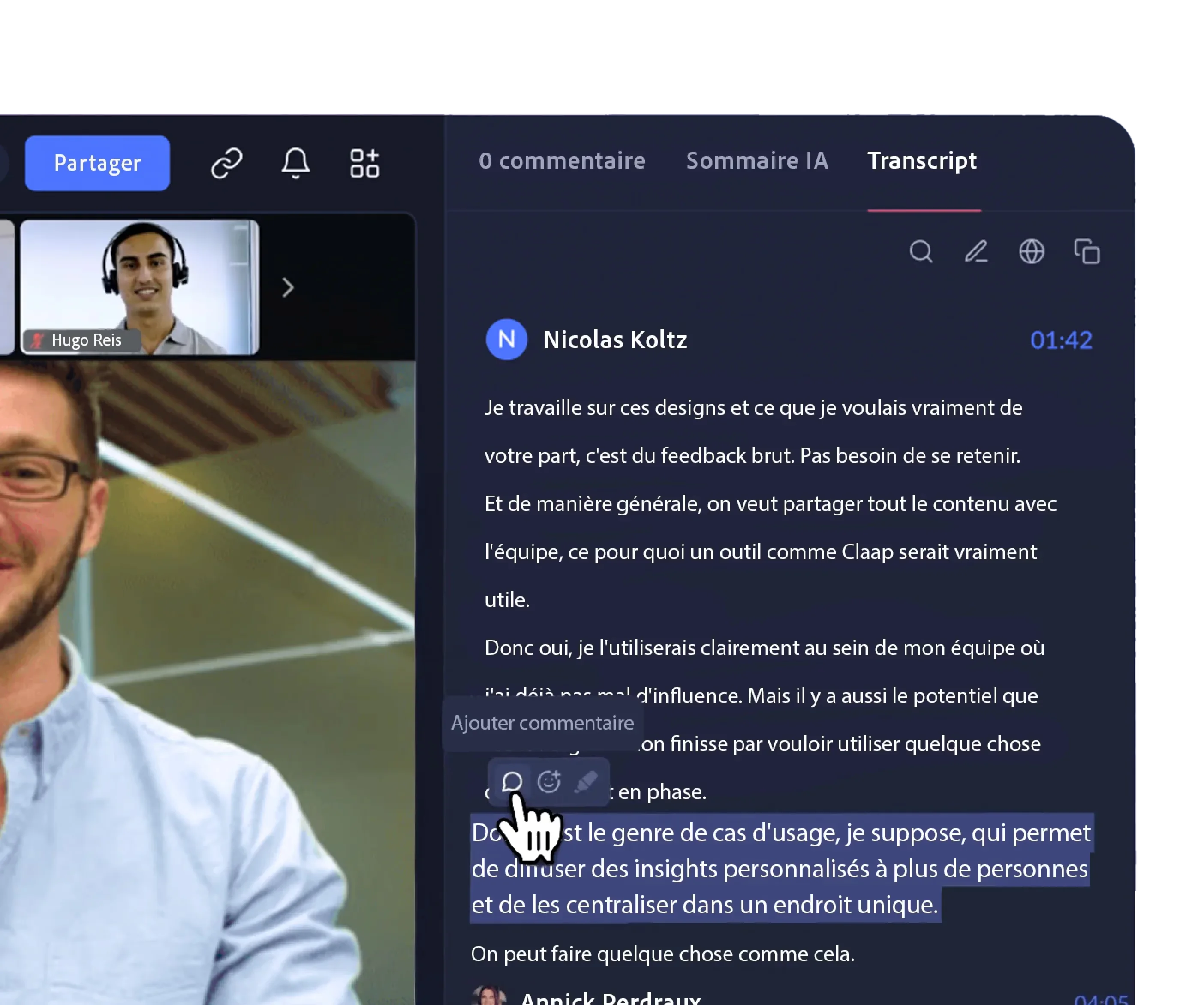 Coaching Ontext Recall : scoring automatique des appels et feedback personnalisé par commercial